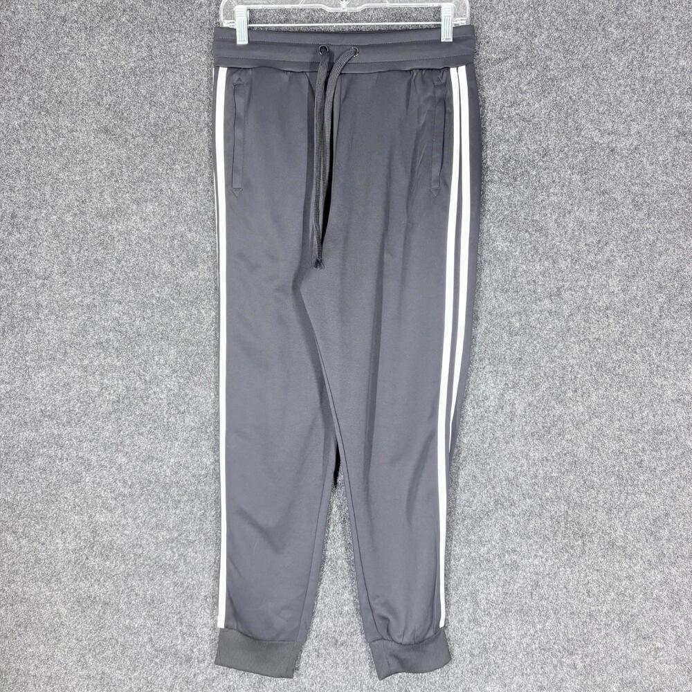 Balera Dance Pants Girls S Small Black Striped High Rise Drawstring Pockets